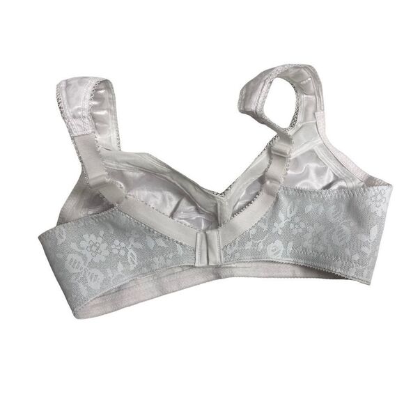 PLAYTEX, Women’s Bra, White, Size 36B, No Wire, - Picture 2 of 11